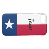 Geldafdekking Texas-vlag Case-Mate iPhone Case (Achterkant (Horizontaal))