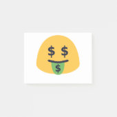 Geldbek Emoji Post-it® Notes (Voorkant)