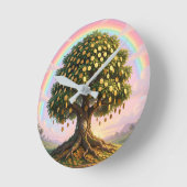 Geldbomen wandklok (Hoek)