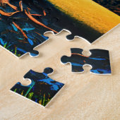 Geldbomen, welvaartsrijkdom, dichtheidsbundel legpuzzel (Zijkant)