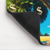 Geldbomen, welvaartsrijkdom, dichtheidsbundel muismat (Hoek)