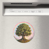 geldboom met regenboog magneet (Insitu (Vaatwasser))
