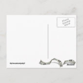 Geldboom op een dag van de Windy Briefkaart (Achterkant)