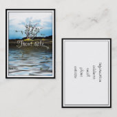 Geldboom op een dag van de Windy Visitekaartje (Voorkant / Achterkant)