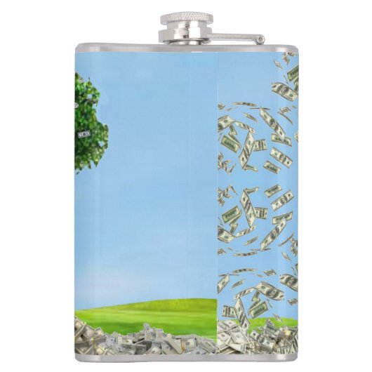 Geldboomkolf Heupfles (Achterkant)