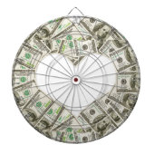 gelddartboard dartbord (Voorkant)