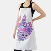Gelddrank Schattige Roze Halloween Potion Fles Schort (Insitu)