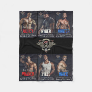 Gelden en blikvangers fleece deken