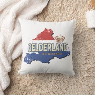 Gelderland Nederland  kaart Nederlands Souvenir Kussen
