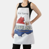 Gelderland Nederland  kaart Nederlands Souvenir Schort (Insitu)