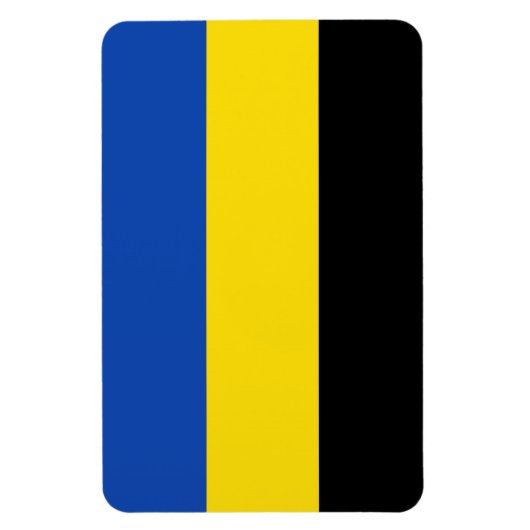 Gelderland Vlag Nederland Magneet (Verticaal)