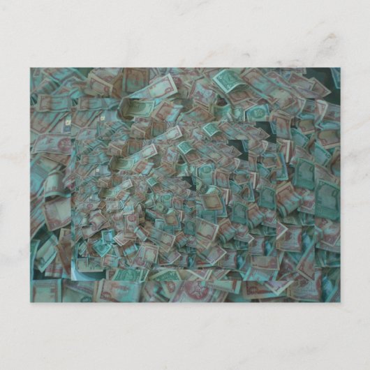 Geldgeld Briefkaart (Voorkant)