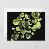 Geldharten Briefkaart (Voorkant / Achterkant)