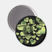 Geldharten Magneet (Voorkant / Achterkant)