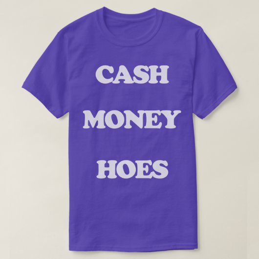 Geldhoes T-shirt (Design voorkant)