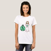 geldhongerige bruid t-shirt (Voorkant volledig)