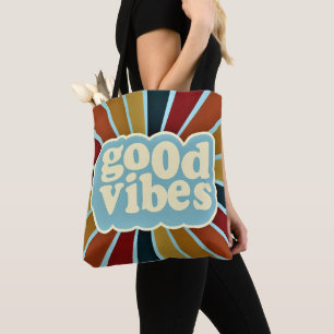 Geldige Vibes Birthday, herbruikbaar, Canvas tas r