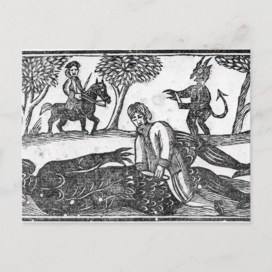 Gelding van de duivel briefkaart (Voorkant)