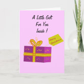 Geldkaartje Feestdagen Kaart (Voorkant)