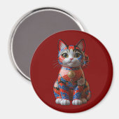Geldkat Magneet (Voorkant / Achterkant)
