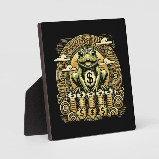 Geldkikker, Lucky Toad, Jin Chan - Succes Fotoplaat (Voorkant)