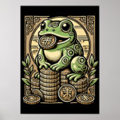 Geldkikker, Lucky Toad, Jin Chan - Succes Poster (Voorkant)