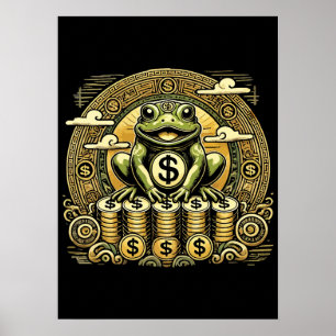 Geldkikker, Lucky Toad, Jin Chan - Succes Poster