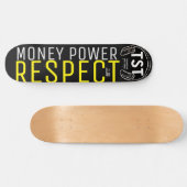GELDMACHT RESPECT Skateboard (Horizontaal)