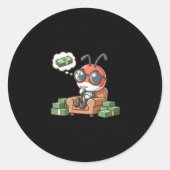 geldmaker ant Sticker (Voorkant)