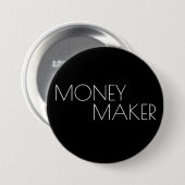 Geldmaker — eenvoudige Button (Voorkant /achterkant)