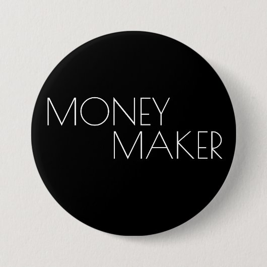 Geldmaker — eenvoudige Button (Voorkant)