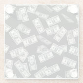 Geldmaker Glazen Onderzetter (Achterkant)