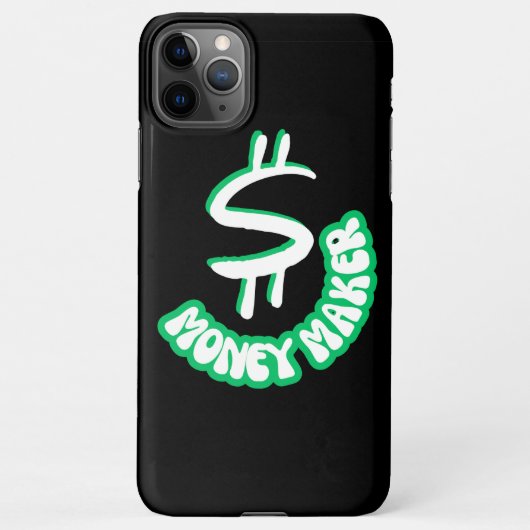 Geldmaker iPhone Case Hoesje (Achterkant)