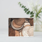 Geldmiddelen briefkaart (Staand voorkant)