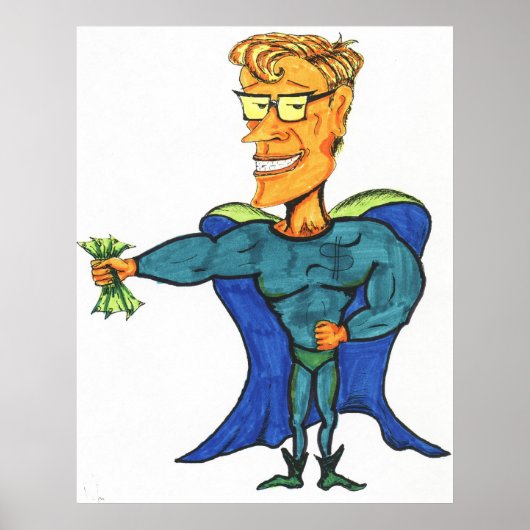 Geldmiddelen Man Poster (Voorkant)