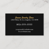 Geldmiddelen voor goudVisitekaartjes Visitekaartje (Achterkant)