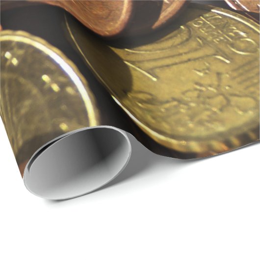 geldmuntpapier cadeaupapier (Rol Hoek)