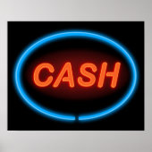 Geldneon. Poster (Voorkant)