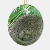 Geldnesteieren Keramisch Ornament (Links)