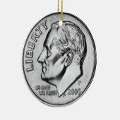 Geldornament. Keramisch Ornament (Rechts)