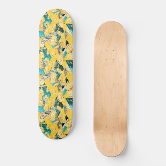 Geldpatroon Persoonlijk Skateboard (Voorkant)