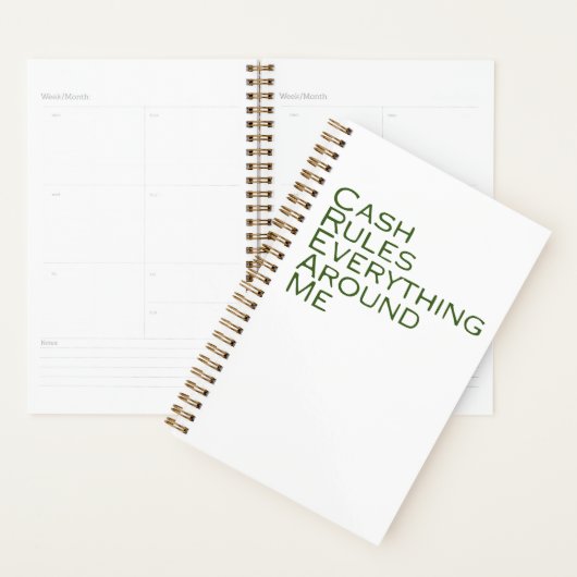 Geldregels Alles om mij heen Planner (Display)