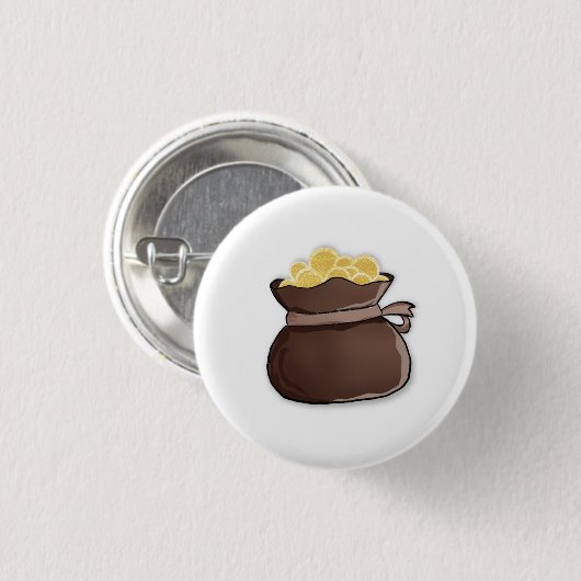 Geldsack Ronde Button 3,2 Cm (Voorkant /achterkant)