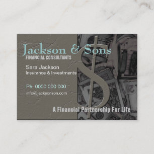 Geldspecialiste grote Visitekaartjes