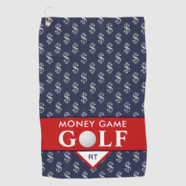 Geldspel Golf met uw Monogram Golfhanddoek