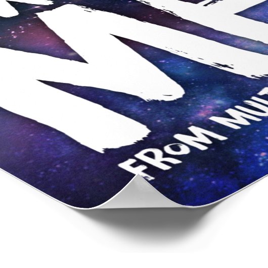 Geldstromen naar mij Wet inzake aantrekkingskracht Poster (Hoek)