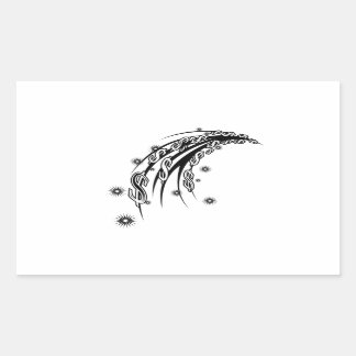 Geldstroom Rechthoek Sticker