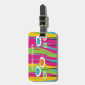 Geldt van de bekroonde leraar bagagelabel (Voorkant verticaal)