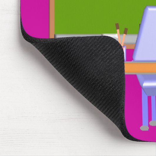 Geldt voor gepensioneerde leraren muismat (Hoek)