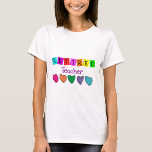 Geldt voor gepensioneerde leraren t-shirt